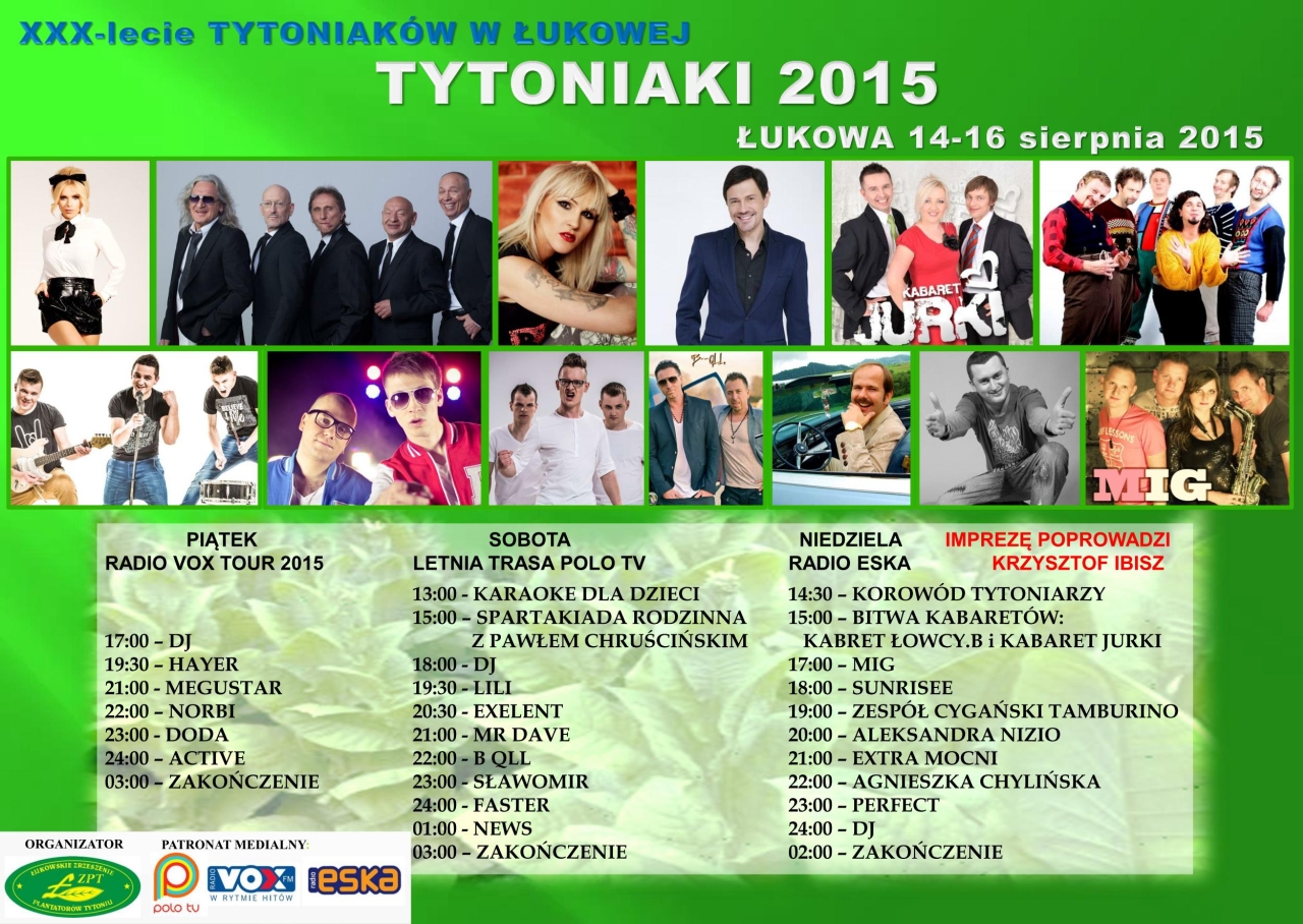 Tytoniaki 2015 plakat